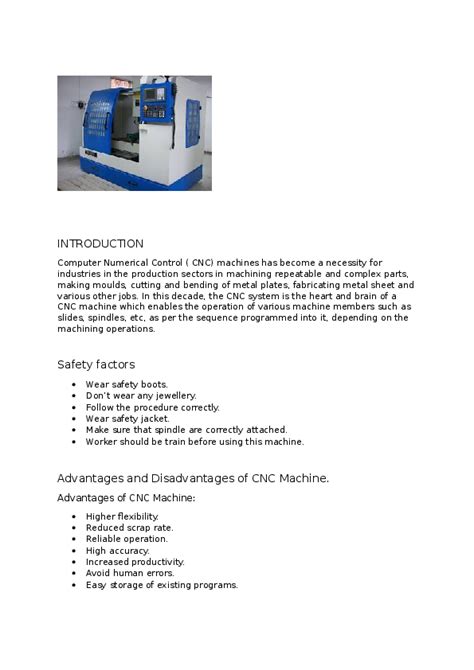 cnc machine project report pdf|cnc machine report.